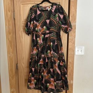 FARM Tucan Midi Dress
